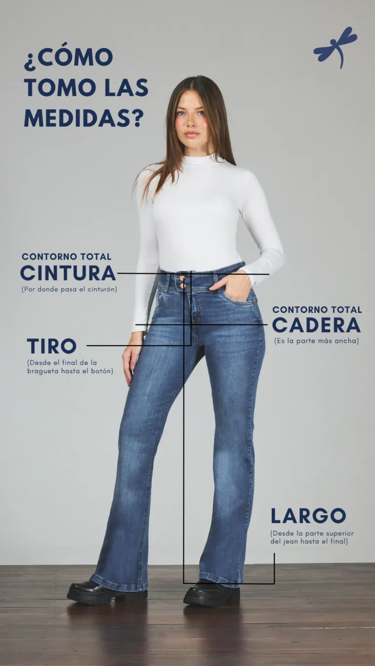 Pantalones: cómo tomar las medidas de cintura, cadera, tiro y largo