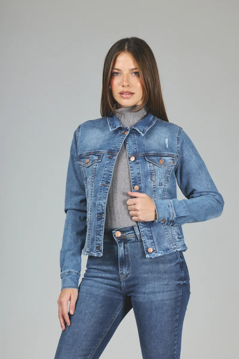ART. 143 | CAMPERA NEVADO CON ROTURA DEFLECADO ELASTIZADO