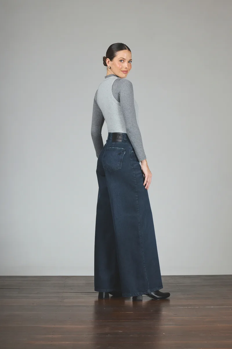 ART. 362 | MAXI BAGGY CLÁSICO BLUE BLACK RÍGIDO