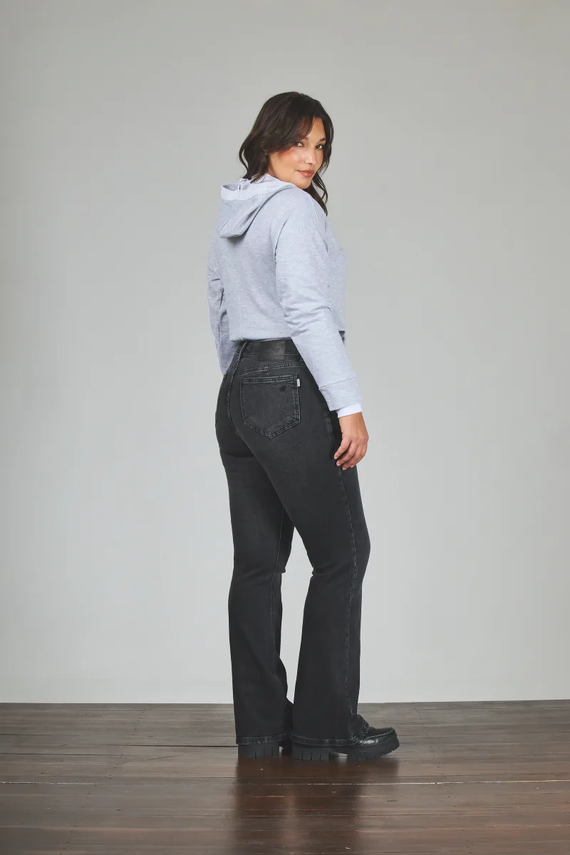 ART. 885 | SEMI OXFORD GRIS HUMO CLÁSICO ELASTIZADO