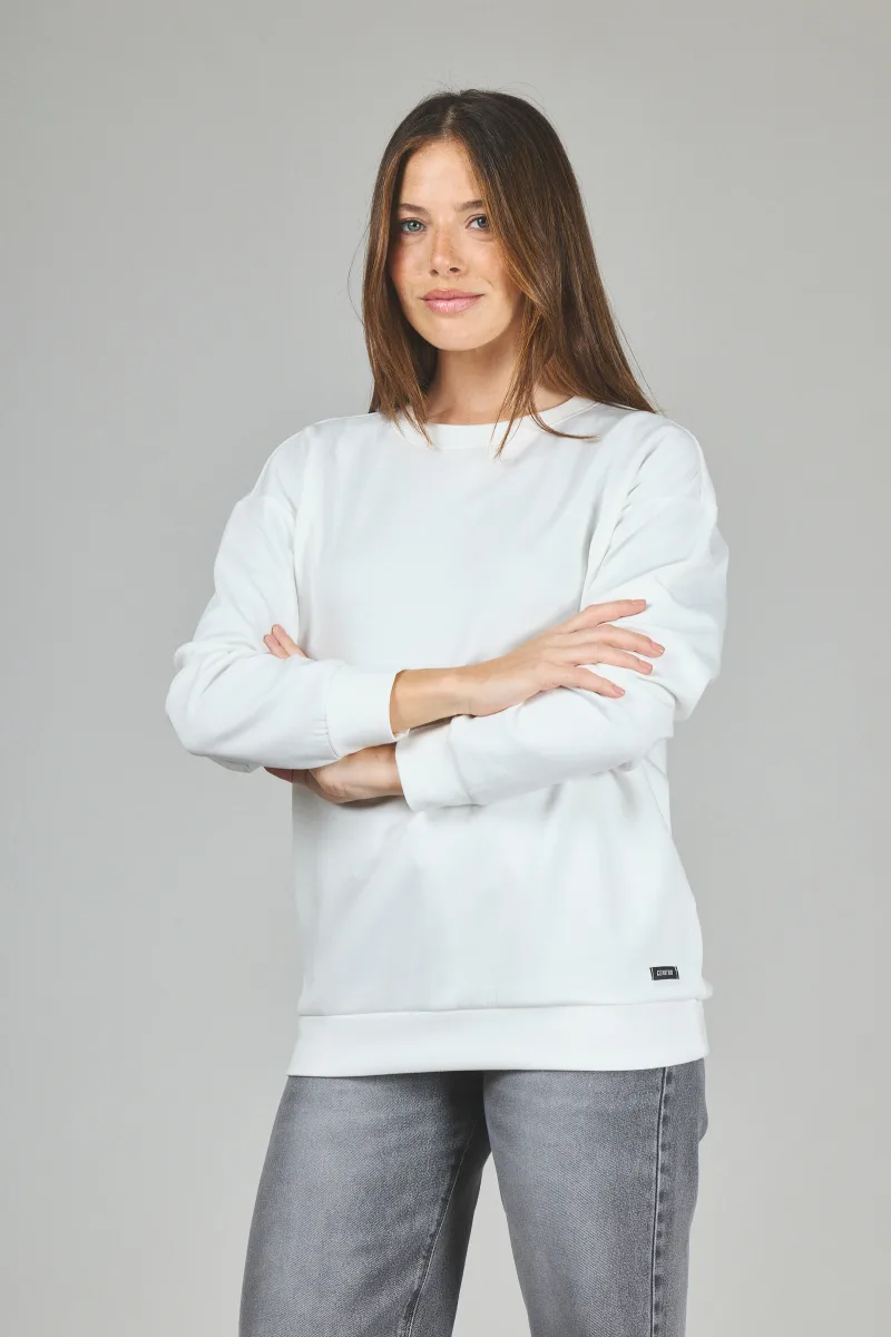 ART. A-59 | BUZO BLANCO OVERSIZE BASICO
