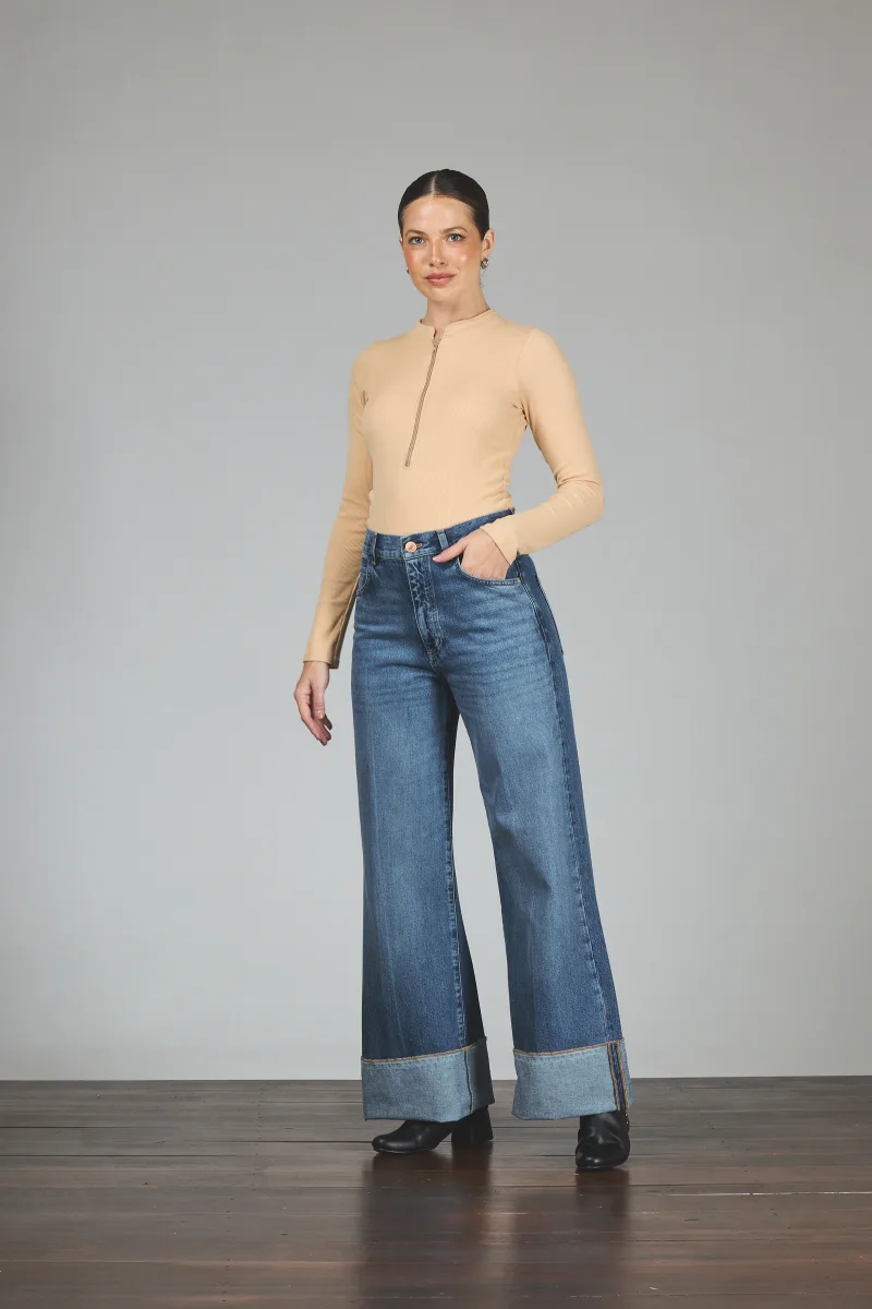 ART. 473 | WIDE LEG STONE BOTA SULFILADO RIGIDO