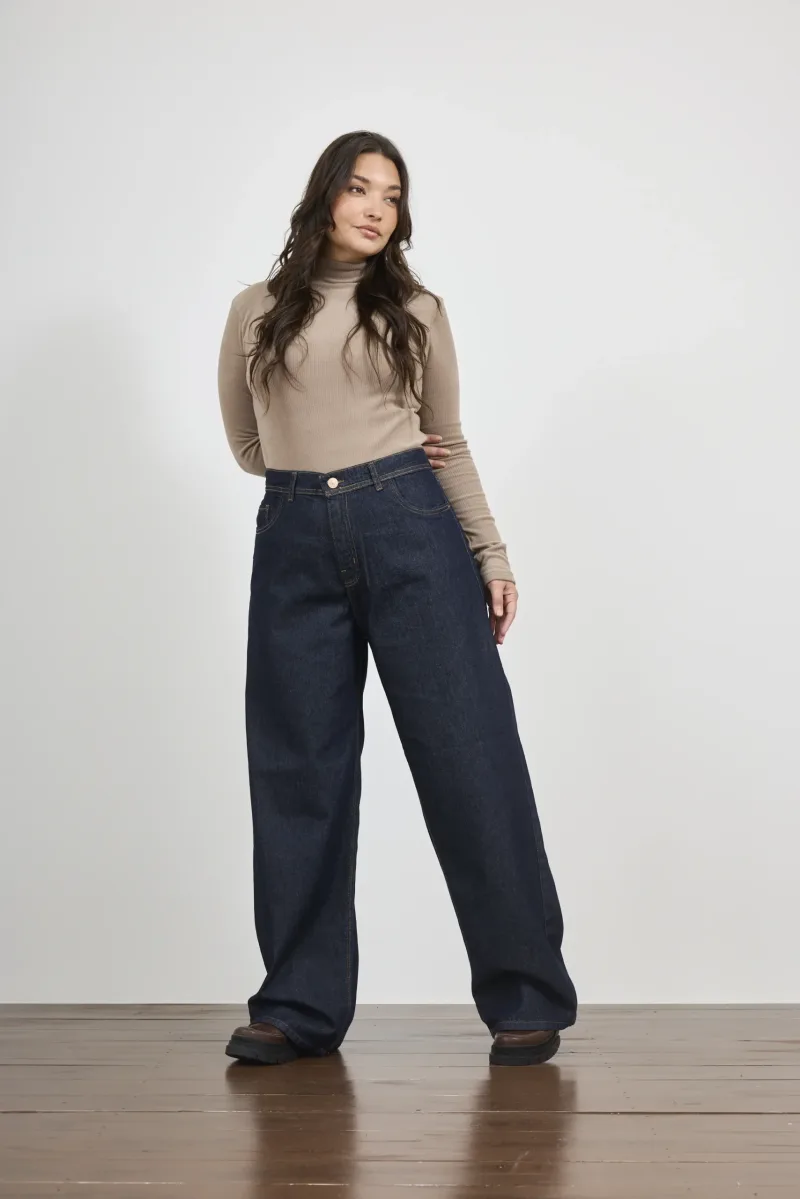 ART. 901 | BAGGY DARK BLUE RIGIDO