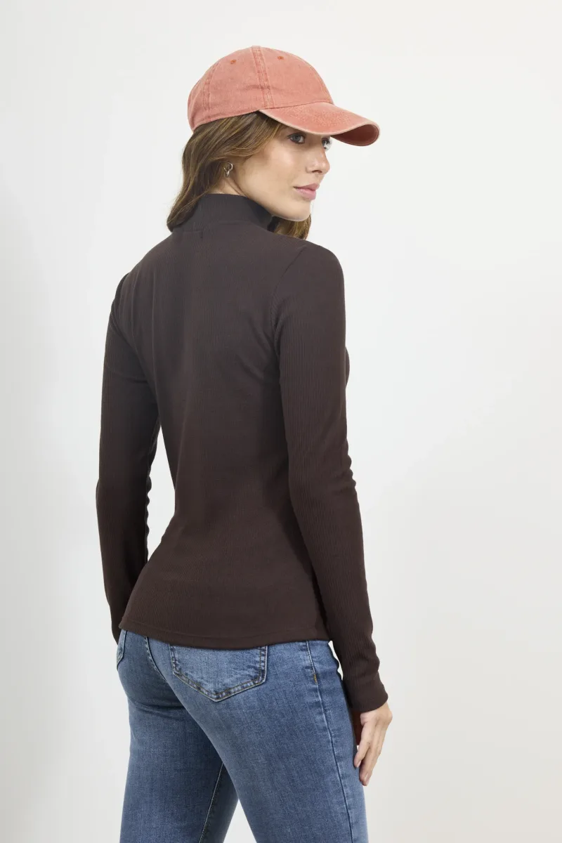ART. A-105 | POLERA MANGA LARGA CHOCOLATE MORLEY