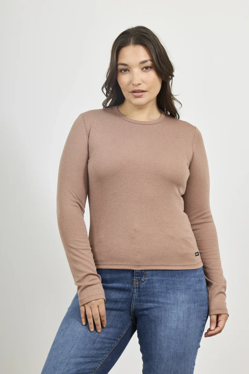 ART. E-710 | REMERA MANGA LARGA CAPUCCINO MORLEY