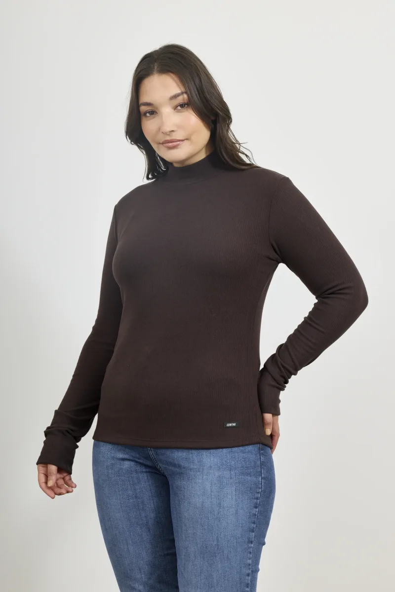 ART. E-712 | POLERA MANGA LARGA CHOCOLATE MORLEY
