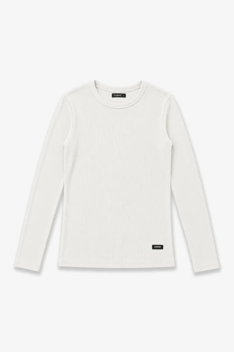 ART. E-725 | REMERA MANGA LARGA BLANCO MORLEY